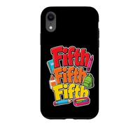 5th Grade Fifth Backpack Pencil Case Elementary First Day Case for iPhone XR