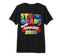 5th Grade Graduate 2026 Elementary Graduation Class of 2026 Premium T-Shirt