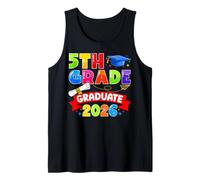 5th Grade Graduate 2026 Elementary Graduation Class of 2026 Tank Top