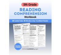 5th Grade Reading Comprehension Workbook for STAAR Test Prep & Summer Learning: 32 Guided Practice Tasks with Answer Keys and Strategy Support for Parents