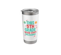 5th Grade Space Astronomer Astronomy Science Astronaut Stainless Steel Insulated Tumbler