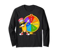 5th Grade Spin the Wheel to Win Back to School Fifth Grader Long Sleeve T-Shirt