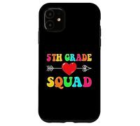 5th Grade Squad Welcome Back To School Teacher Student Team Case for iPhone 11