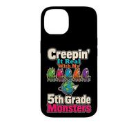 5th Grade Teacher Creepin' It Real With My Monsters Gift Case for iPhone 14