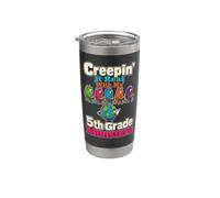 5th Grade Teacher Creepin' It Real with My Monsters Gift Stainless Steel Insulated Tumbler