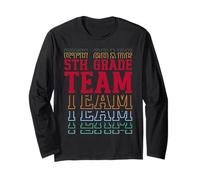 5th Grade Team Fifth Grader Back to First Day of School Long Sleeve T-Shirt
