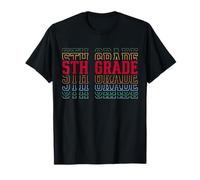 5th Grade Team Fifth Grader Back to First Day of School T-Shirt