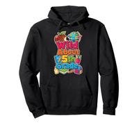 5th Grade Wild About First Day Leopard Print Globe Kids Pullover Hoodie