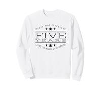 5th Work Anniversary Party Five Year Job Recognition Award Sweatshirt