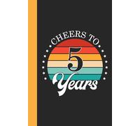 5th Year Work Anniversary Notebook: Team Employee / Staff Appreciation Gift for Job Milestone of Completing 5 Years of Service