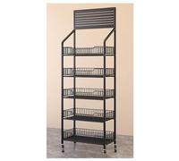 5Tier Display ShelfCommercial Grade nizer R for Chips & Home UseRetail Sto Solut for markets Convenience Stores & Kitchens (Bl)