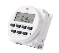 5V 12V 110V 220V Power Supply 7 Days Weekly Programmable Digital Electronic Lighting Daily Timer 1Pcs(TM618H-5V 5V)