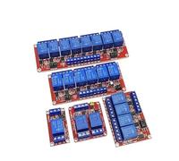5V/12V/24V 1/2/4/6/8 channel relay module high/low level trigger dual optocoupler isolation(24V,2 Channel)