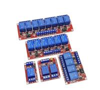 5V 12V 24V 1/2/4/8 Channel Relay High and low Level Trigger Dual Optocoupler Isolation Relay(24V,2 Channel)