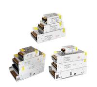 5V 12V 24V LED Power Supply AC 110V 220V to DC 5V 12V 24V LED Strip Light 12 Volt Switch Adapter Driver Electronic Transformer(24V 20A 480W)