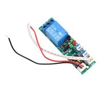 5V 12V 24V Multifunctional Relay Module with MCU for Precision Timer Control and Automation (DC12V 1s-100s)