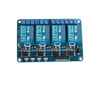5V 12V 24V Relay Module With Optocoupler Output 1/2/4/6/8Way For Arduino PLC Automation Equipment Control(24V,4 Way)