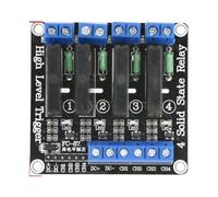 5V 12V 24V SSRs Module High Levels Input 2A Current Capacity LED Indicators For Electrical Controls Systems High Triggers Solid States Relays