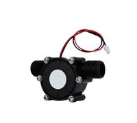 5V 12V 80V Micro Hydro Generator Water Flow Pump Turbine Hydroelectric Power Energy Generators Mini Water Turbinen Generator(Black,80V)