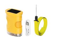 5V 1A 1000X Handheld Digital Microscope with 2"IPS Screen Adjustable Brightness Support JPG & AVI 2MP Stem Learning Tool