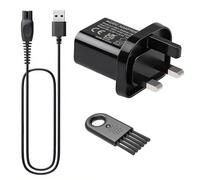5V 2A 10W Shaver Charger for Philips Norelco, Replacement Power Adapter with Cord for One Blade Pro and All-in-One Trimmer Series 2000 3000 5000 7000 9000