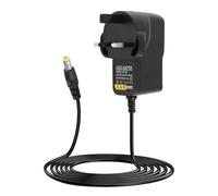 5V 2A/2000mA Power Supply Adapter, 100-240V 50/60Hz to DC 5V 2A/2000mA 10W Wall Plug with 1M Long Cable for Stable and Flexible Use, Center Positive (5.5x2.1/2.5mm)