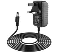 5V 2A AC DC Charger Compatible with Revitive Medic Circulation Booster Replacement Power Supply Adapter for Philips Hue Bridge UK Mains Plug Adapter Charging Cable, Black