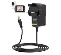 5V 2A Charger Compatible with HelloBaby HB50 HB200 HB33 HB100 HB25/HB26 Replacement Power Adapter for Video Monitor Power Supply Charging with 1M Cord Black (5.5x2.1mm)