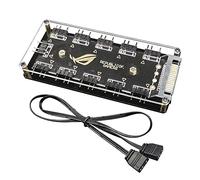 5V 3 pin ARGB RGBW Cable for ASUS AURA SYNC RGB 10 Hub Splitter SATA Power Extension Cable Adapter LED Strip Light PC RGB Fan Cooler