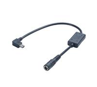5V 3A Power Converters Cable Small USB Output with 90 Degree Angled Connectors Charging Cable Suitable for Tight Space Photovoltaic Panel Charging