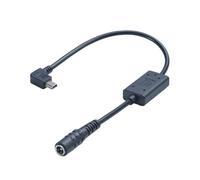 5V 3A Power Converters Cable Small USB Output with 90 Degree Angled Connectors Charging Cable Suitable for Tight Space Photovoltaic Panel Charging