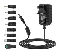 5V 3A Power Supply ac adapter with 8interchangeable DC Plugs AC230V to DC5V 3Amps 2.5A 2A 1.5A 1A power adapter 5 volt ac dc adapter charger for Camera Baby Monitor Graco Swing TV box