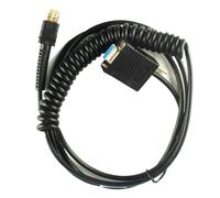 5V 3M RS232 Serial Coiled Compatible With LI3608 LI3678 DS3608 DS3678 Barcode Scanner