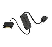 5V 3Pin ARGB Controller Built-in Light Mode SATA 15-Pin to ARGB 3-Pin Power Supply LED Male Connector Splitter Cable for Motherboards Without 5V ARGB or DIY ARGB Fans ARGB Light Strip Lighting Board