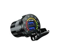 5V 4.8A Dual USB With LED Voltmeter Display Mobile Phone Car-charger Adapter Charger Tools lighter