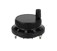 5V 60MM Ultra-thin Hand Wheel Pulse Encoder,CNC Mill Router Encoder,Knob Encoder,6MM Terminal Connection,100 Stop Positions,Smooth Rotation,for Manual Pulse Input Type CNC or Milling Machine