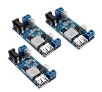 5V 6A Buck Converter, 9-36V to 5V Voltage Regulator, 24V/12V Step-Down Power Module with USB QC3.0 for Arduino, Car Charger