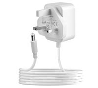 5v AC DC Charger Compatible with Revitive Medic Circulation Booster Replacement Power Supply Adapter for Philips Hue Bridge 2A UK Mains Plug Adapter Charging Cable,White