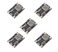 5V Buck Converter Module 5 Packs DC 5-30V to 5V Step-Down Regulator Board 1.8A Output for Arduino, ESP32, 12V/24V Systems, DIY Electronics