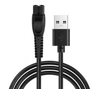 5V Cable Fit for Philips One Blade 360 QP2824 (1, 5V USB-A),Pack of 1 | philips one blade charger,phillips one blade charger,one blade charger Compatible with MG7910 MG5910 MG9510 etc(Black)