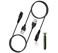 5V Cable for Philips Shaver, 2PCS 3.3ft Electric Razor USB Power Charging Cord Replacement for Philips One Blade QP2734, QP2724, QP2834, QP1924, QP4631, MG5910, MG9520, S3145,S7885,S7887,X3053,X3001