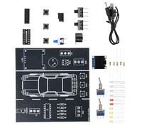 5V Car Driving Simulation Soldering Practice Set for Students