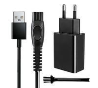 5V Charger Charging Cable Compatible with Philips OneBlade 360 Pro QP2824 QP2734 | QP6652 BG7480 BG5485 MG7931 MG7961 XP9401 Series 9000 7000 5000 3000 Shaver Norelco Power Adapter 1m USB Cable