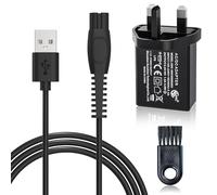 5V Charger Fit for Philips 3000X / 5000X / i9000 Shaver, Electric Shaver Power Adapter Cord for One Blade (Pro) 360 Face & Body Series 2000 3000 5000 7000 9000 QP2824 S3145 S3241 QP2734