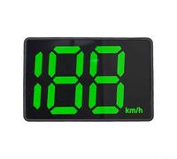 5V Digital Car HUD GPS Speedometer Head Up Display KMH with Wear Resistant ABS Material and Consistent Speed Refresh for Reliable Driving Data