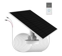 5V Efficient Solar Charger for Ring Video Doorbell | 5W/6W Options, IP66 Waterproof | Fits 2/3/3+/4/Plus with 10ft/13.2ft Cable