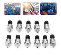 5V Fuel Pressure Transducer Sensor 1/8" NPT 0.5-4.5V for Oil Air Water Gas, Stainless Steel Sender Gauge 5PSI to 1000PSI