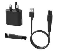 5V Philips One Blade Charger, Replacement Norelco Shaver One Blade 360 QP2724, QP2720, QP 2824, QP4530, QP2734, S3241, X3053, MG9530/20/10, MG7950/30, 5V Power Cable Adapter USB-A
