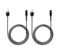5V Power Cable Compatible with Philips Norelco One Blade 360 Electric Shaver QP2724 QP2834 QP1924 QP4631 QP1424 QP1324 BT3238 MG9510 MG9530 S3241 S8697 Charger 2-Pack Power Cord 3.9Ft Charging Cable