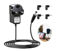5V Power Cord for VTech VM901 VM919HD VM9192HD VM819 VM819-2 Parent Unit 1M | Charger Power Supply Replacement with 4 Interchangeable Tip, for Baby Monitor Handheld Screen PU, Not for Baby Unit Cam